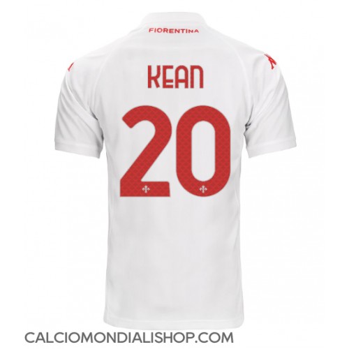 Maglie da calcio Fiorentina Moise Kean #20 Seconda Maglia 2024-25 Manica Corta